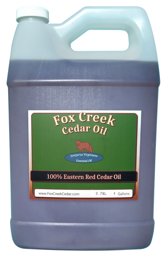 1 Gallon Bulk Cedar Oil - Essential Eastern Red Cedar (Juniperus Virginiana)