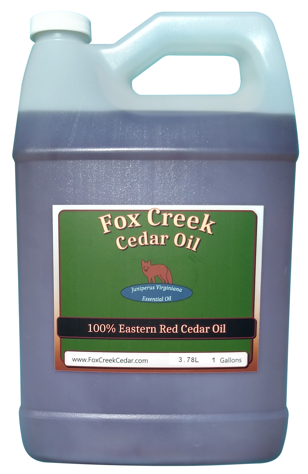 1 Gallon Bulk Cedar Oil - Essential Eastern Red Cedar (Juniperus Virginiana)