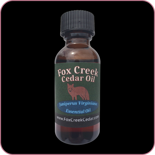 1oz Cedar Oil Bottle - Essential Eastern Red Cedar Wood (Juniperus Virginiana)